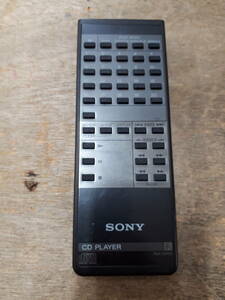 ■CDプレイヤー用 リモコン SONY ソニー RM-D450 赤外線確認済 中古