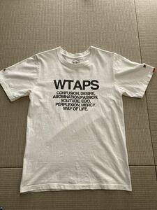 【美品】WTAPS 白Tシャツ　綿100%