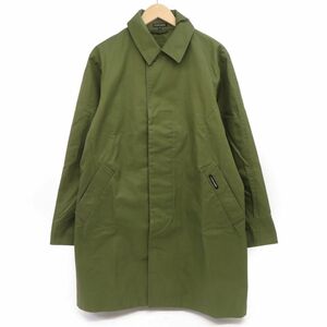 132s U.S.BOARDER ユーエスボーダー ステンカラーコート 20-FJKT-020 XLサイズ カーキ ※中古