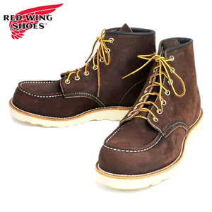 RED WING(レッドウィング)8878 6inch CLASSIC MOC TOE ブーツ JAVA MULESKINER ROUGHOUT-US5E(約23cm)