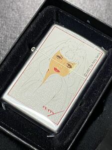 zippo ペティーガール ヴィンテージ シルバー 希少モデル ヴィンテージ 2002年製 PETTY GIRL ケース 保証書付き