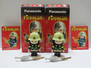 開封品 Panasonic パナソニック Fireman ファイアマン フィギュア ドイツ 男＆女 2個セット