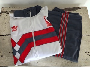 Liverpool Football Club リバプールFC デッドストック アディダスセットアップジャージ ヴィンテージ adidas イングランド製 南野拓実