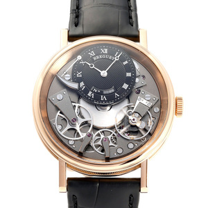 ブレゲ Breguet クラシック トラディション 7057BR/G9/9W6 ブラック/グレー文字盤 中古 腕時計 メンズ