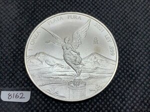 31.1グラム 2021年 (新品) メキシコ 「リベルタッド」純銀 1オンス 銀貨