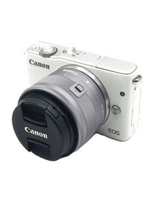 CANON◆デジタル一眼カメラ EOS M10 EF-M15-45 IS STM レンズキット [ホワイト]