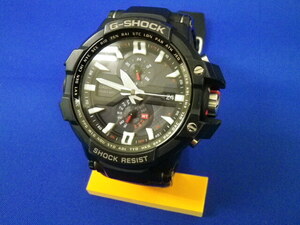 匿名配送 CASIO GW-A1000 カシオ G-SHOCK MASTER OF G-AIR スカイコックピット グラビティマスター 電波ソーラー 美品 ラバーバンド