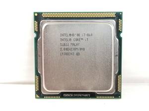 N881◇◆中古 intel Core i7－860 CPU