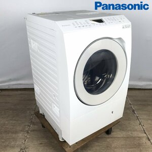 1204 Panasonic パナソニック ななめドラム式洗濯乾燥機 NA-LX127AL-W 2022年製 左開き 洗濯12kg 乾燥6kg マットホワイト/白 洗濯機