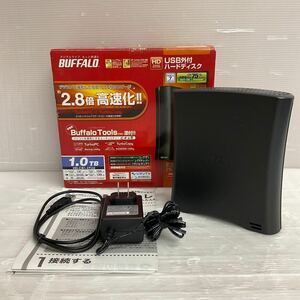 営MK58-60B BUFFALO バッファロー 外付けハードディスク HD-CB1.0TU2ハードディスク 外付けHDD 通電確認済 箱付