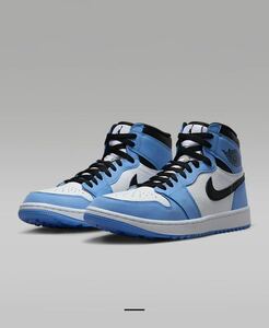 Nike Air Jordan 1 High Golf University Blueナイキ エアジョーダン1 ハイ ゴルフ ユニバーシティブルー 27cm