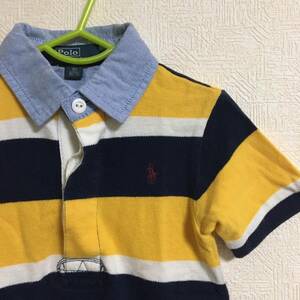 POLO RALPH LAUREN ポロラルフローレン ポロシャツ 半袖シャツ 90サイズ ボーダー KIDS キッズ