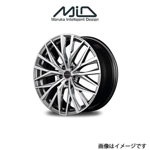 MID ヴァーテックワン アルバトロス アルミホイール 4本 ヴェゼル RV系(17×7J 5-114.3 INSET55 シルバーポリッシュ)VERTEC ONE ALBATROSS