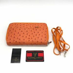 【22402】VALENTINO CHRISTY バレンチノ・クリスティ 長財布 ショルダーウォレット ポーチ 中古品 経年保管品 レターパックプラス