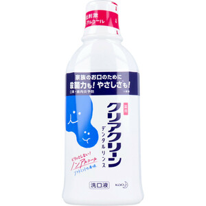 まとめ得 クリアクリーン 薬用デンタルリンス ノンアルコール 洗口液 ６００ｍL x [4個] /k