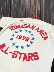 VINTAGE USA製　Dunbrooke ダンブルック　ボーリングシャツ★ヴィンテージ★M相当★