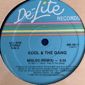 ◆ kool & The Gang - Misled (Remix) ◆12inch US盤 サーファー系DISCOヒット!!
