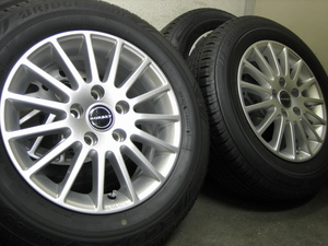 ■USED■美品BORBET/ボルベット typeLS 15インチ＆BS ECOPIA NH100 195/65R15■ゴルフ5/6/7.アウディ■