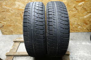 ９分山 スタットレス 195/65R15 ブリジストン REVO GZ ２本 O-71