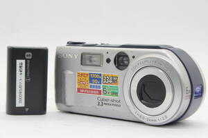 【返品保証】 【録画再生確認済み】ソニー Sony Cyber-shot DSC-P1 3x バッテリー付き ビデオカメラ s2026