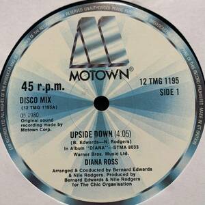 ◆ Diana Ross - Upside Down ◆12inch UK盤 ディスコヒット!!