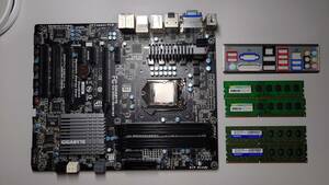 CPU　マザーボード　メモリーセット　CORE i7 2700ｋ GA-Z68X-UD3H-B3　16G　
