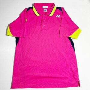 ヨネックス YONEX テニス バドミントン ポロシャツ ゲームシャツ 刺繍ロゴ Oサイズ