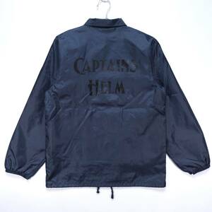 【送料無料】CAPTAINS HELM(キャプテンズヘルム)/コーチジャケット/SOUVENIR LOGO COACH JKT -BLACK PACK Limited/2019福袋限定/ネイビー/L