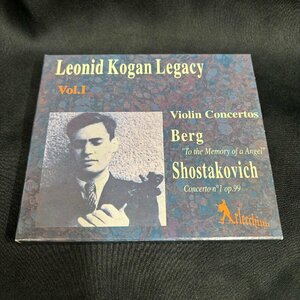 【稀少】ARLECCHINO ARL6 コーガン ベルク ショスタコーヴィチ協奏曲集 Leonid Kogan Legacy Vol.1