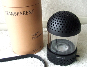 新品/定価5万2800円★TRANSPARENT SOUND★ライトスピーカーLight Speaker　トランスペアレントサウンド ブルートゥース360度2.5フルレンジ