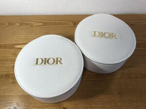 ●5-191 Christian Dior クリスチャン ディオール DIOR バニティ ポーチ 2点 おまとめ セット 鏡 ミラー付き ノベルティ