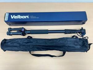 #10469B 美品 Velbon ベルボン QHD-33Q Pole PodⅡ三脚 ビデオ カメラ ハンディカム 動作未確認