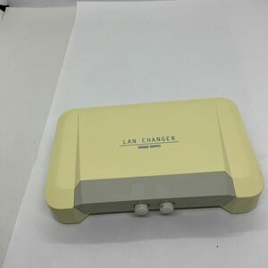 ◎(418-5)サンワサプライ LAN切替器 LAN CHANGER 2回路 SW-LAN21 中古