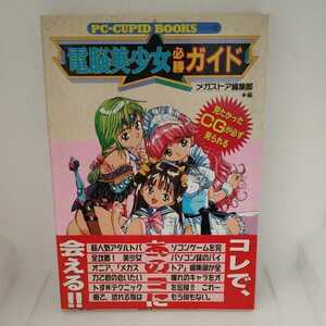 攻略本　電脳美少女必勝ガイド　メガストア　美少女ゲーム