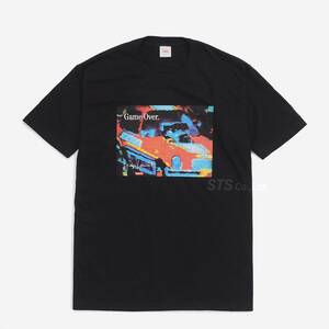 Supreme/Yohji Yamamoto Game Over Tee 黒M シュプリーム/ヨージ ヤマモト ゲーム オーバー ティー 2020FW