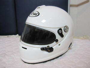 ARAI アライ GP6-S 4輪用 GP-6S Arai純正 ハンスクリップ付 製造年月日 2012年2月13日 サイズL(59～60センチ)