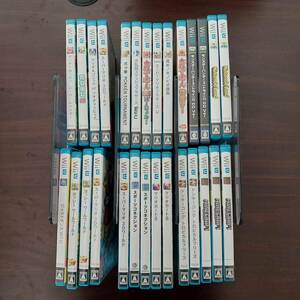 【1円～】Wii U ソフト 28本 まとめ マリオカート8 太鼓の達人 特盛！ モンスターハンター3(トライ)G HD Ver. ピクミン3 他 FP1025C