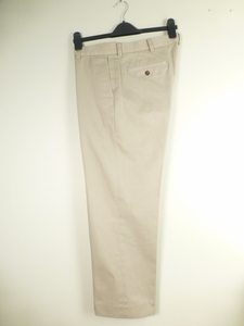 ◆BROOKS BROTHERS パンツ W92 L68.5 美品 ADVANTAGE CHINO W35 MILANO ミラノ ベージュ コットン チノパンツ ブルックスブラザーズ