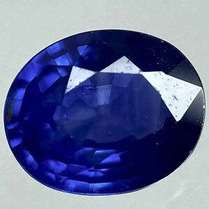 〔天然サファイア 0.680ct〕a約6.19×5.02mm ルース 裸石 宝石 ジュエリー sapphire corundum コランダム テEA0