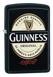 Zippo ジッポライター Guinness Beer Logo 29755 メール便可