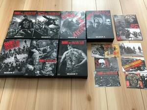 入手困難　サンズ・オブ・アナーキー DVD コレクターズ BOX Sons of Anarchy SEASON シーズン 1 2 3 4 5 6 7　特典付き　全巻　貴重商品