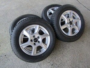 注目！VWポロ　BORBET「501504」　5-14+5H100　+35＆175/65R14　おまけタイヤ付き！