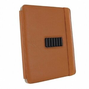 即決・送料込)【スタンド機能付きブックタイプ レザー調ケース】Case-Mate iPad 4/3/2 Versant Leather Folio Case Brown