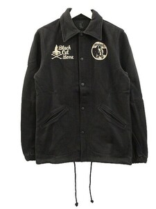 ヒステリックグラマー HYSTERIC GLAMOUR コーチジャケット EST 1984 pt コーチJK ブラック 黒 S アウター 上着 メンズ