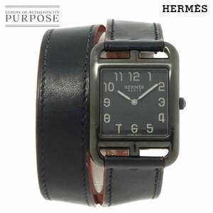 エルメス HERMES ケープコッド GM CC3 711 メンズ 腕時計 ブラック クォーツ ウォッチ Cape Cod 90233121