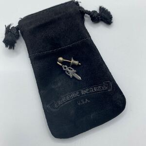 ★正規品★未使用★CHROME HEARTS(クロムハーツ)/シルバー925/ERNG DROP STK DAGGER SILVER/ダガードロップピアス