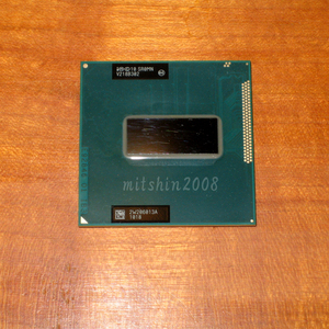 Core i7 3610QM 2.3Ghz(TB:最大3.3GHz)3次キャッシュ6MB TDP45W SR0MN FCPGA988 IvyBridge 動作確認済 クリックポストなら送料185円[No.739