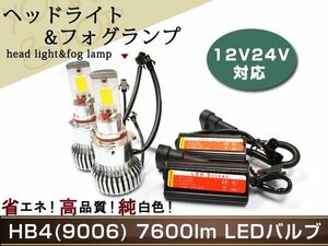 クラウン エステートGS17#/JZS17#系 LED HB4 フォグランプ7600lm