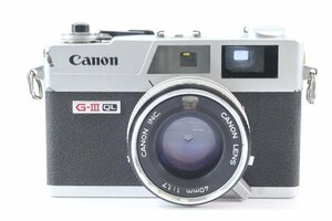 CANON キャノン Canonet QL17 G-III レンジファインダー フィルム カメラ 43551-K