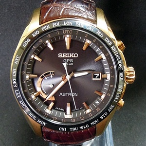 セラミック/チタニウム　SEIKO　セイコー　アストロン　SBXB096/8X22-0AG0-2　GPSソーラー　《 即決・消費税無・送料込 》